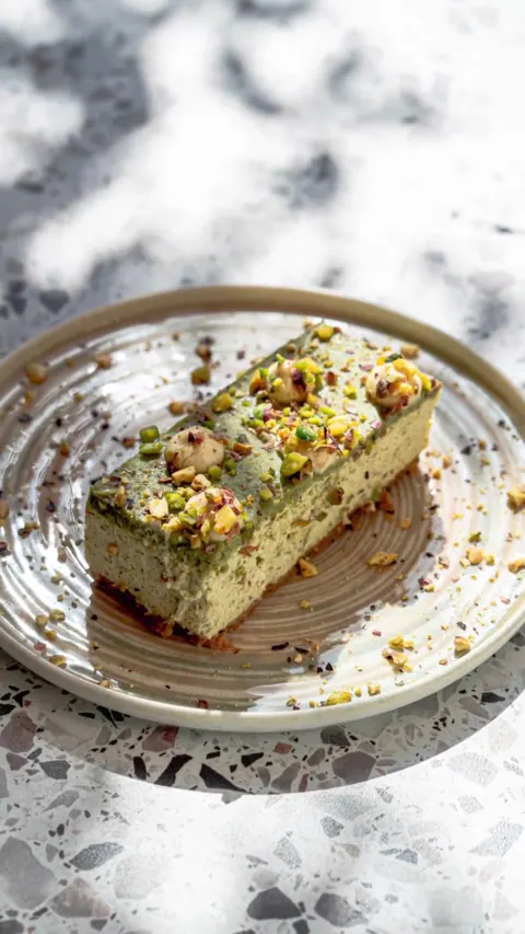 Fıstıklı Cheesecake