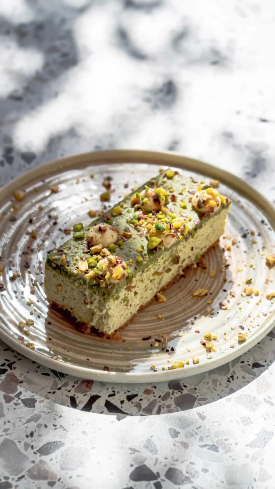 Fıstıklı Cheesecake